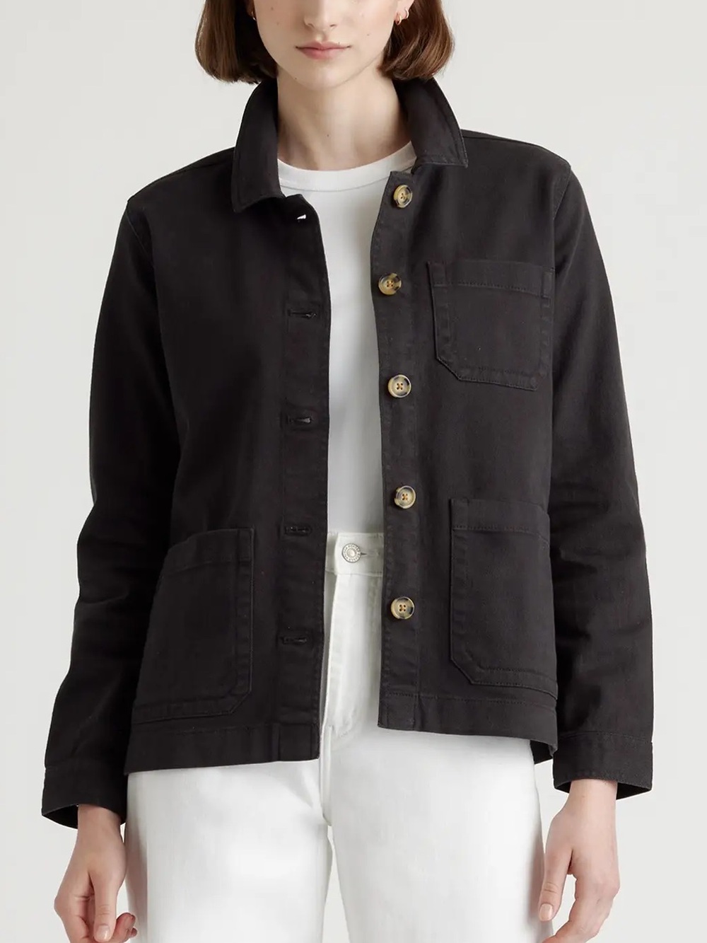 Quince Organic Comfort Stretch Chore Jacket